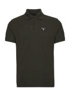 Barbour Tartan Polo Tops Polos Short-sleeved Green Barbour