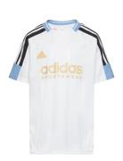 J Np Tee Tops T-shirts Short-sleeved White Adidas Sportswear