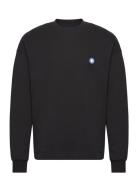 Ninnyo Tops Sweat-shirts & Hoodies Sweat-shirts Black HUGO BLUE