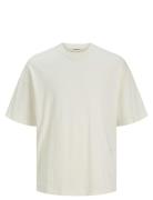 Jormilos Tee Ss Crew Neck Sn Tops T-shirts Short-sleeved Beige Jack & ...