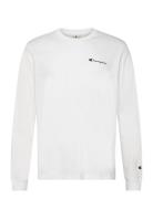 Crewneck Long Sleeve T-Shirt Tops T-shirts Long-sleeved White Champion