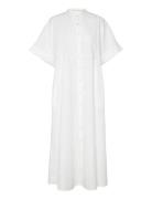 Susi - Poplin Long Kaftan Maxikjole Festkjole White Rabens Sal R