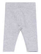 Leggings Brushed Inside Basic Bottoms Leggings Grey Lindex