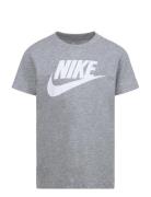 Nkn Futura Evergreen Sport T-shirts Short-sleeved Grey Nike