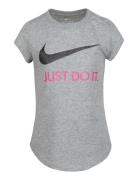 Nkg Swoosh Jdi S/S Tee Sport T-shirts Short-sleeved Grey Nike