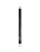 Slim Eye Pencil Beauty Women Makeup Eyes Kohl Pen White NYX Profession...