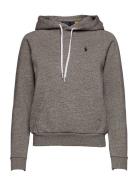 Fleece Pullover Hoodie Tops Sweat-shirts & Hoodies Hoodies Grey Polo R...