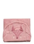 Hooded Bath Towel Home Bath Time Towels & Cloths Towels Pink Pippi