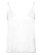 Shin Silk Tank Tops Blouses Sleeveless White Ahlvar Gallery