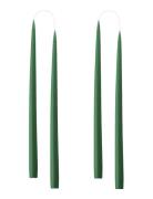 Hand Dipped Candles, 4 Pack Home Decoration Candles Pillar Candles Gre...