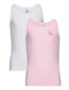 Shirt 0/0 Tops T-shirts Sleeveless Pink Schiesser