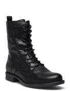 Biadanelle Lace Up Boot Leather Shoes Boots Ankle Boots Laced Boots Bl...