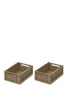 Weston Storage Box S 2-Pack Home Kids Decor Storage Storage Boxes Brow...