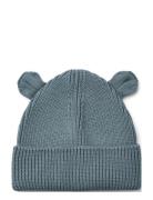 Gina Beanie Hat Accessories Headwear Hats Beanie Blue Liewood