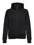 W Gale Zip Hood Sport Sweat-shirts & Hoodies Hoodies Black Sail Racing