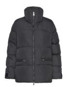 Hero Puffer Jacket Sport Jackets Padded Jacket Black Casall