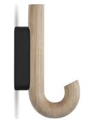 Hook Hanger Mini Oak/Black Home Storage Hooks & Knobs Hooks Brown Gejs...