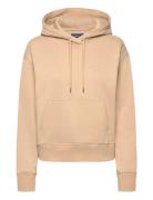 D1. Icon G Essential Hoodie Tops Sweat-shirts & Hoodies Hoodies Beige ...