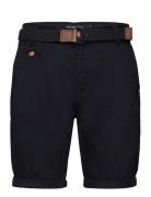 Inconor Bottoms Shorts Chinos Shorts Black INDICODE