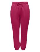 Onpcomfort Mw Brush Swt Pnt Bottoms Sweatpants Pink Only Play