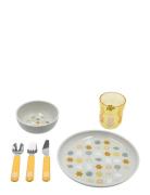 Børnesæt Mio Home Meal Time Dinner Sets Yellow Mepal