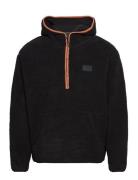 Sherpa Half Zip Hoodie Tops Sweat-shirts & Hoodies Fleeces & Midlayers...