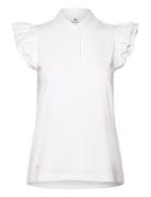 Albi Sl Polo Shirt Tops T-shirts & Tops Polos White Daily Sports