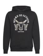 Rivo Hoodie Designers Sweat-shirts & Hoodies Hoodies Black Daily Paper