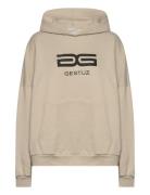 Sweallygz Oz Hoodie Tops Sweat-shirts & Hoodies Hoodies Beige Gestuz