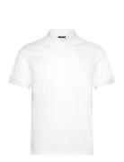 Troy Pique Polo Shirt Designers Polos Short-sleeved White J. Lindeberg