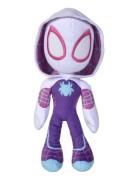 Disney - Ghost Spider W/Gid Eyes Toys Soft Toys Stuffed Toys Purple Si...