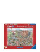 Amsterdam 1000P Toys Puzzles And Games Puzzles Classic Puzzles Multi/p...