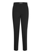 Slflina Mw Tapered Pant Bottoms Trousers Slim Fit Trousers Black Selec...