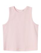 Nkfnakal Sl Short Top Noos Tops T-shirts Sleeveless Pink Name It