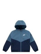 Nkn Futura Softshell Outerwear Softshells Softshell Jackets Navy Nike