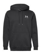 Ua Icon Fleece Hoodie Tops Sweat-shirts & Hoodies Hoodies Black Under ...