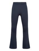 Leggings Flare Brushed Inside Bottoms Leggings Navy Lindex