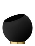 Globe Flowerpot Home Decoration Flower Pots Black AYTM