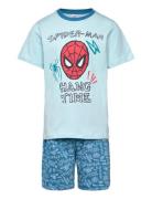 Pyjama Pyjamas Sett Blue Spider-man