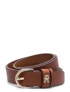 Essential Effortless 2.5 Belte Brown Tommy Hilfiger