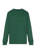 Cotton Jersey Long-Sleeve Tee Tops Sweat-shirts & Hoodies Sweat-shirts...