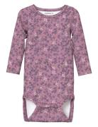 Nbfninne M Ls Body Bodies Long-sleeved Purple Name It