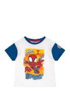 Tshirt Tops T-shirts Short-sleeved White Spider-man