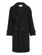 Vilandra L/S Coat/Su/1 Outerwear Coats Winter Coats Black Vila