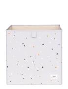 3 Sprouts Storage Box, Terrazzo/Light Gray Home Kids Decor Storage Sto...