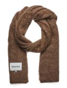 Colleen Alpaca Blend Scarf Accessories Scarves Winter Scarves Brown Ma...