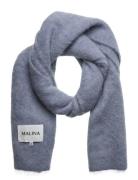 Colleen Alpaca Blend Scarf Accessories Scarves Winter Scarves Blue Mal...