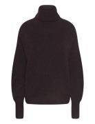 Paxi A Tops Knitwear Turtleneck Brown Tiger Of Sweden