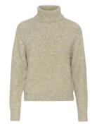 Katrina Ls Pullover Tops Knitwear Turtleneck Grey Kaffe