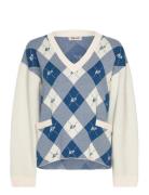 Cloe Tops Knitwear Jumpers Blue Baum Und Pferdgarten